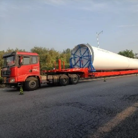 Side wall Trailer with Drawbar